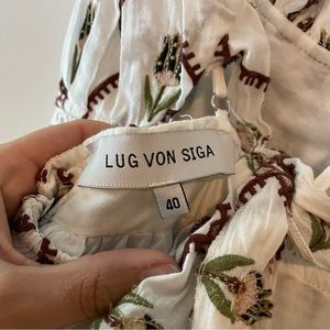 Lug Von Siga Amara Tulip Dress - Size 40 (US size 8)